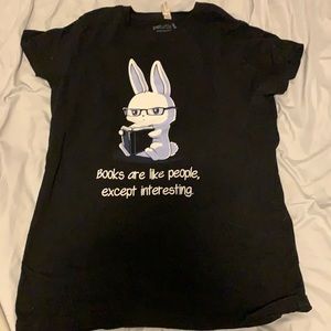 T-shirt (books are like people...)
